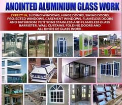 Aluminum and glass works and house paint works