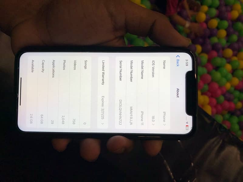 Iphone 11 JV 64gb 8