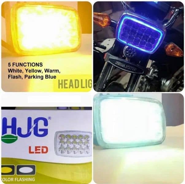 High intensity bike headlight 1