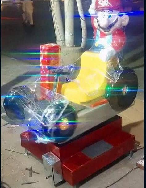 Token Coin 03152535497 Oprated kid Ride indor swing Joyland ٹوکن جھولے 9