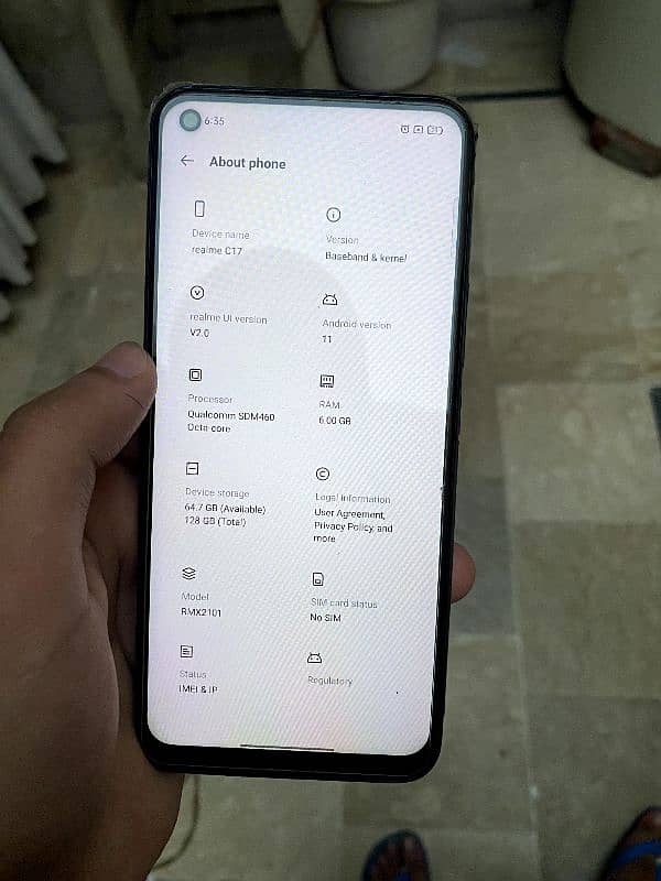 Realme C17 6-128Gb 8