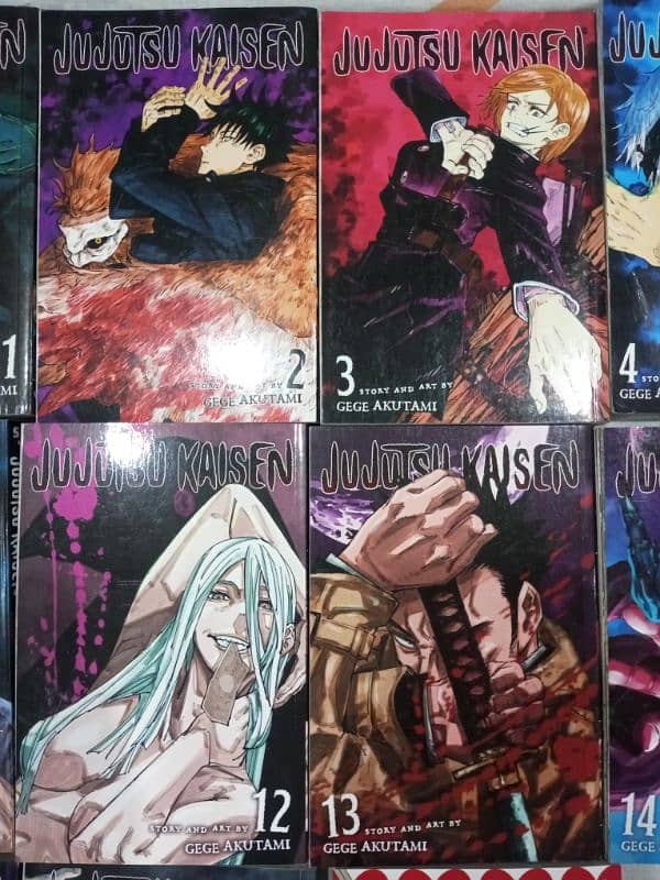 Jujutsu kaisen Manga set volume 0-23 3