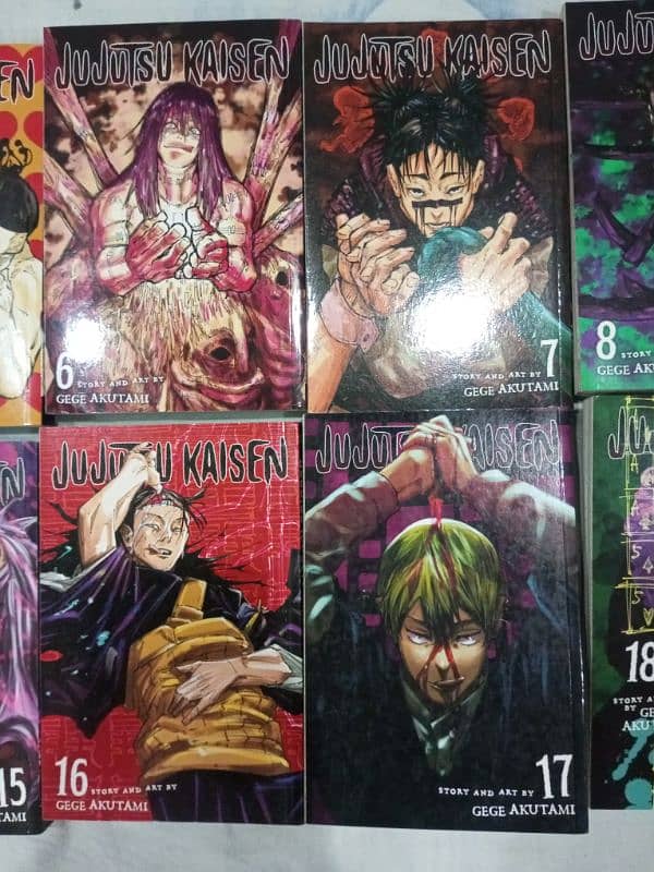 Jujutsu kaisen Manga set volume 0-23 5