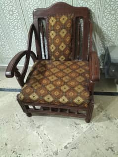 Wooden Sofa set for sale.