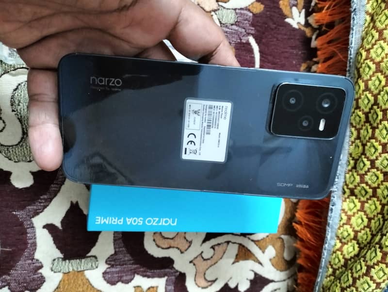 Realme narzo a50 prime good condision 4+4//128 7