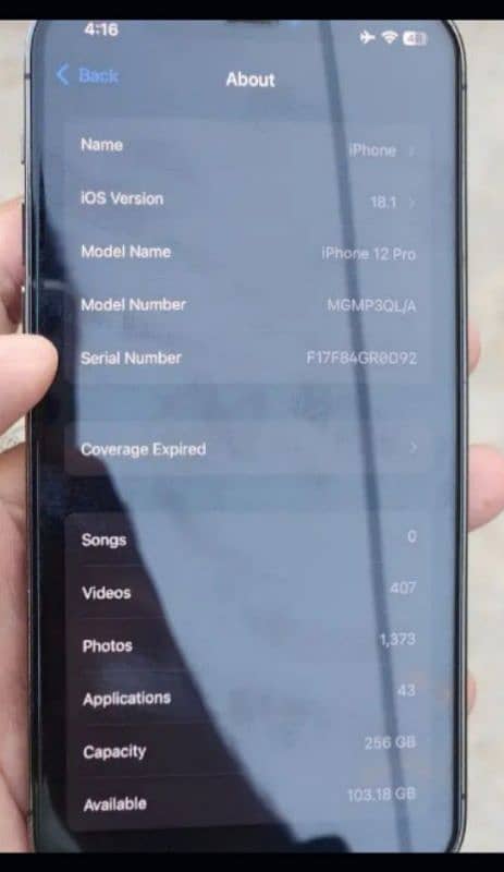 iPhone 12 pro 256GB non pta 2