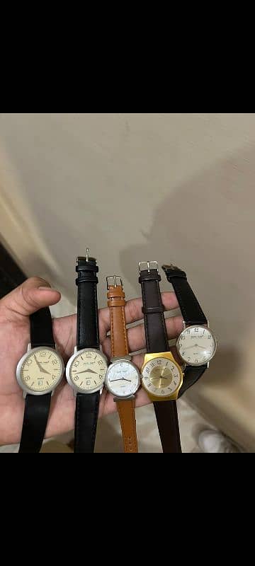 Georg olsen vintage wrist watches 3