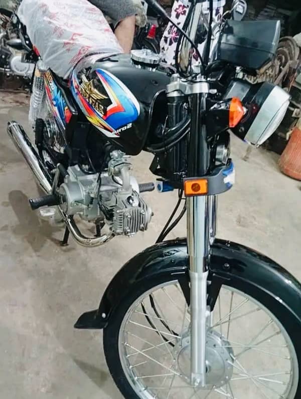 super star c70model 2024 new brand bike zero condition 13