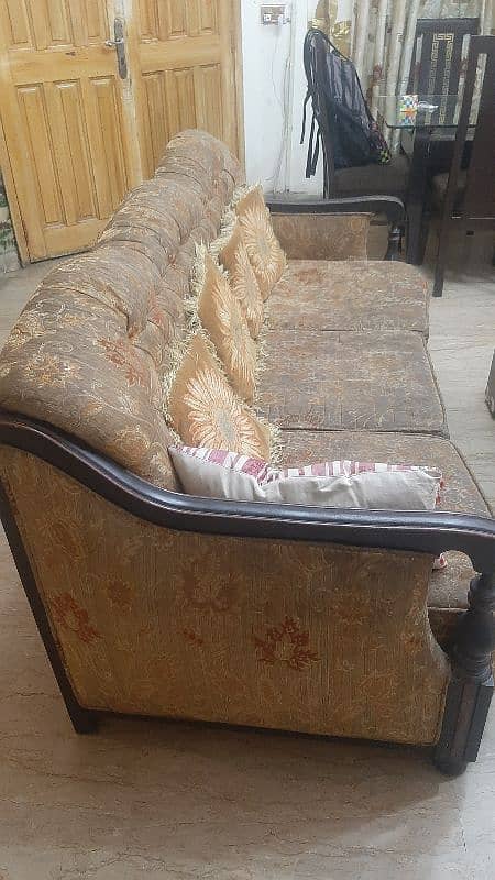 sheesham Wood sofa 1