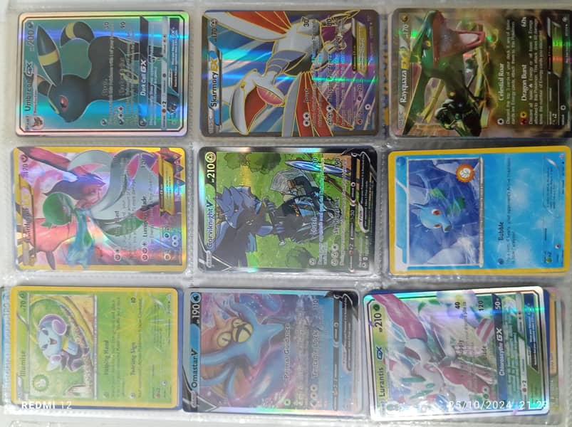 Good condition ORIGINAL pokemon cards tear tested 9