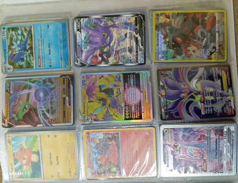 Good condition ORIGINAL pokemon cards tear tested 12