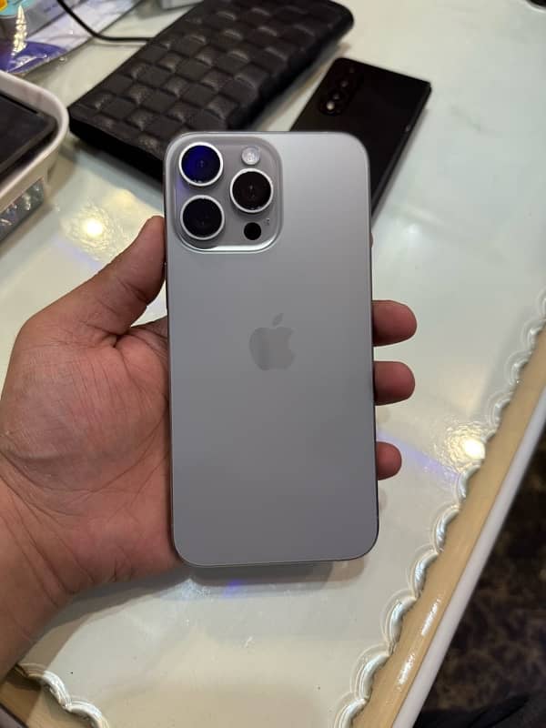 iphone 15 Pro Max 256gb PTA Approved 0