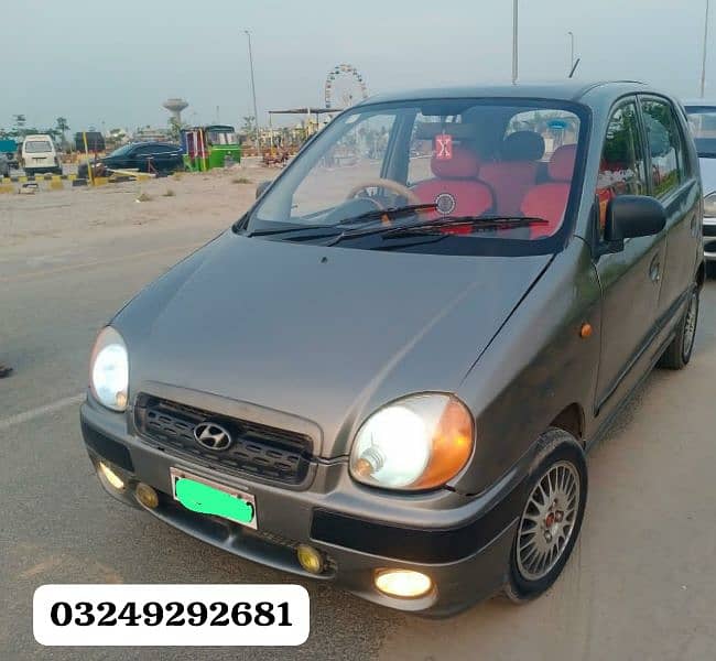 Santro 2004 betr then mehran alto coure Cultus bleno  03249292681 11