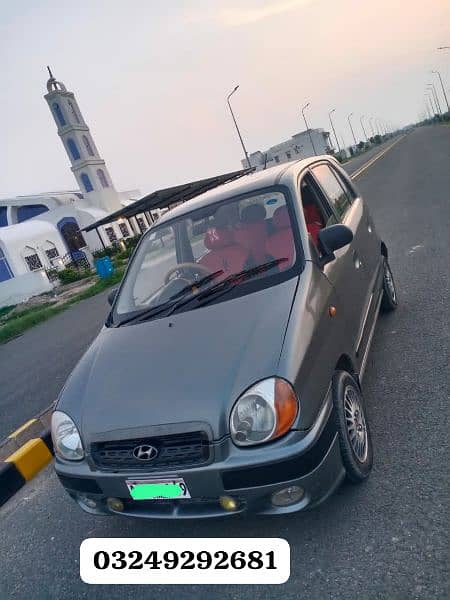 Santro 2004 betr then mehran alto coure Cultus bleno  03249292681 13