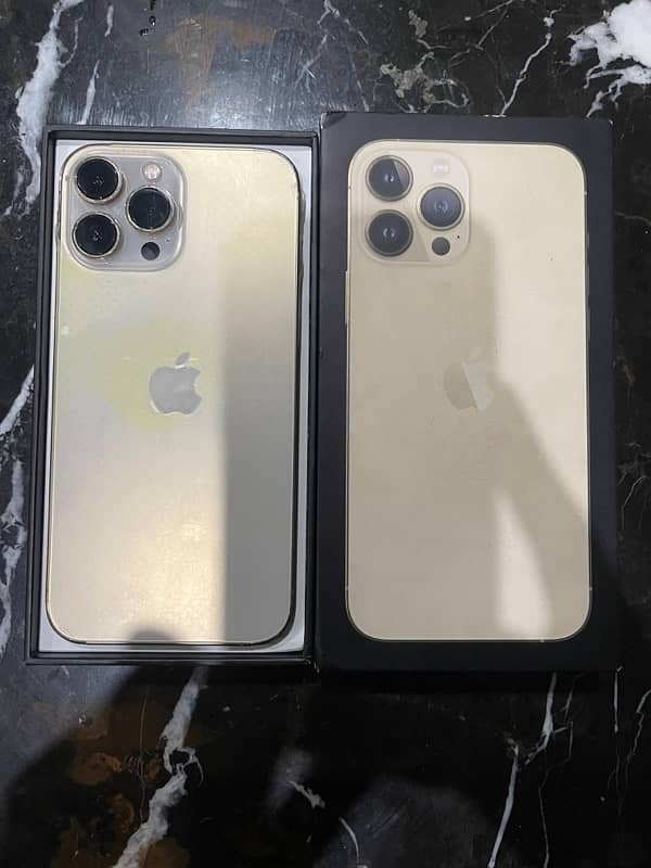 Iphone 13 pro max golden non pta 4