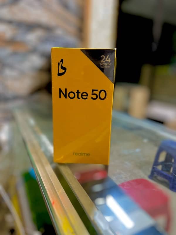 Realme Note 50 4-64 Box Pack Stock 0