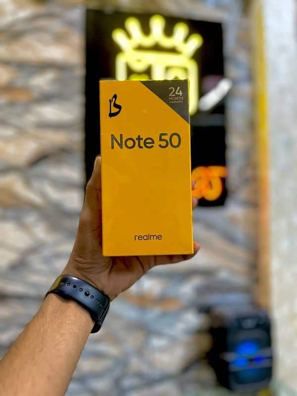 Realme Note 50 4-64 Box Pack Stock 1