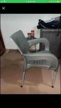 plastic chair