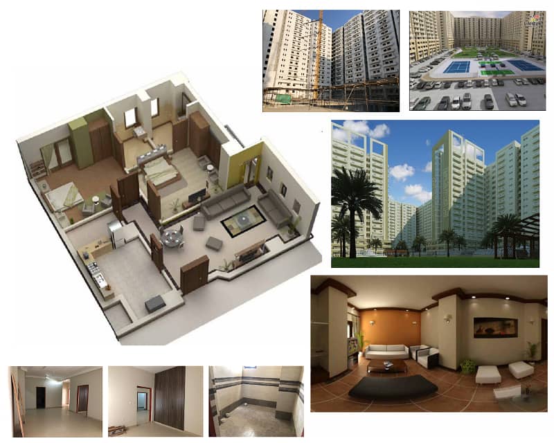 1.5 Year Instalments D-Type 2-Bed 1150 Sq. Ft Lifestyle Residency G-13 12