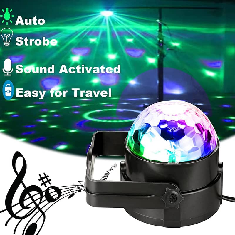 Multifunctional Crystal MagicBall StarProjector NightLight Galaxy Lamp 11