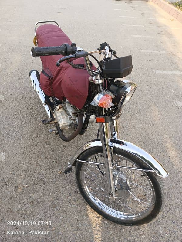 Honda CG 125 (2013) Layyah number 3