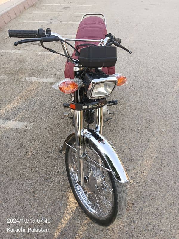 Honda CG 125 (2013) Layyah number 6