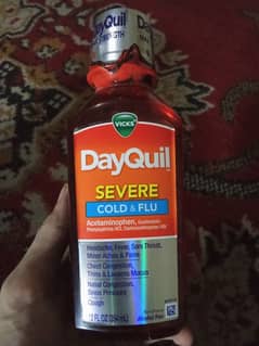 DayQuil severe cough syrup viks