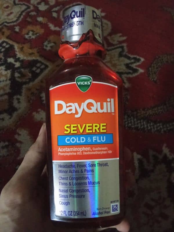 DayQuil severe cough syrup viks 0