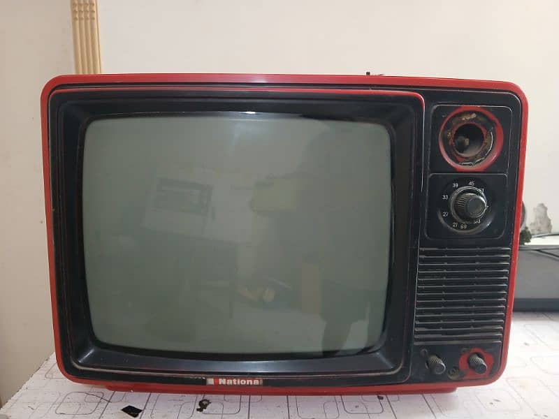 national vintage television  for  sale 3