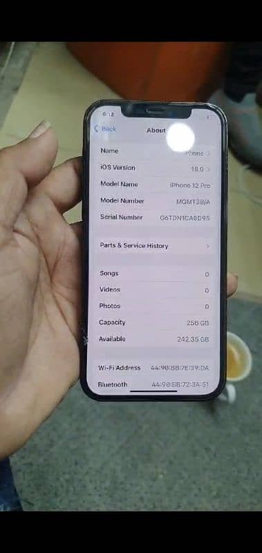 iphone 12 pro 256gb non pta 6