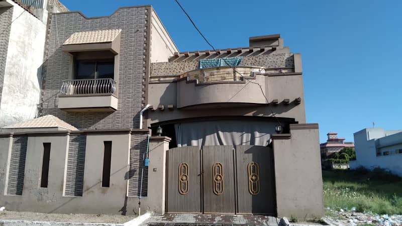 10 Marla Double Story House For Sale In Asc Colony Phase 1 Nowshera Block B 1