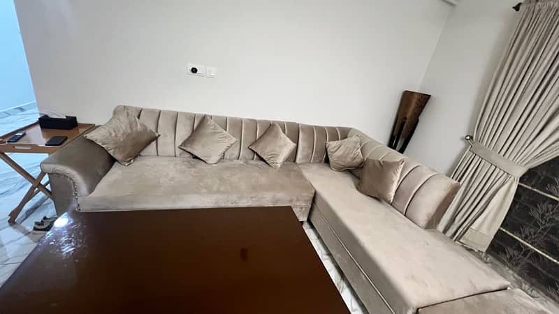 Brand New L-shaped sofa bought few days ago 1