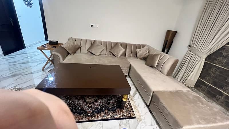 Brand New L-shaped sofa bought few days ago 2