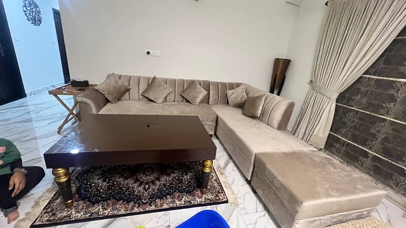 Brand New L-shaped sofa bought few days ago 3