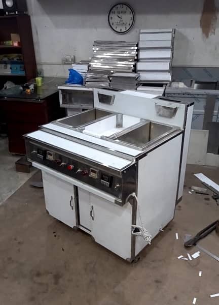 Fryer with Sizzling | Deep Fryer | Gas Fryer | Broast Fryer | Chipdump 10