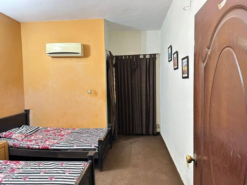 2 seater 3 seater sharing bedrooms in Boys Hostel Separate  rooms 1