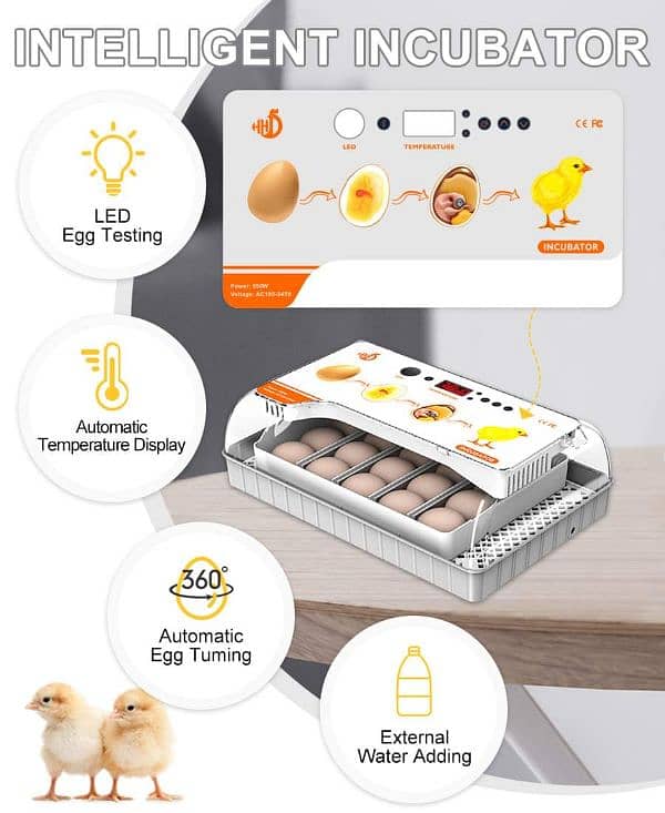 egg incubators fully automatic 16