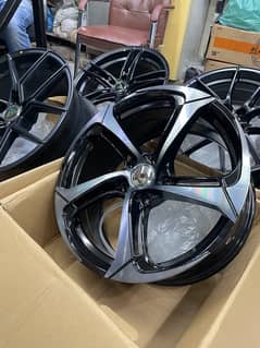 Honda Civic 18inch alloy rim with tyres almost new condition