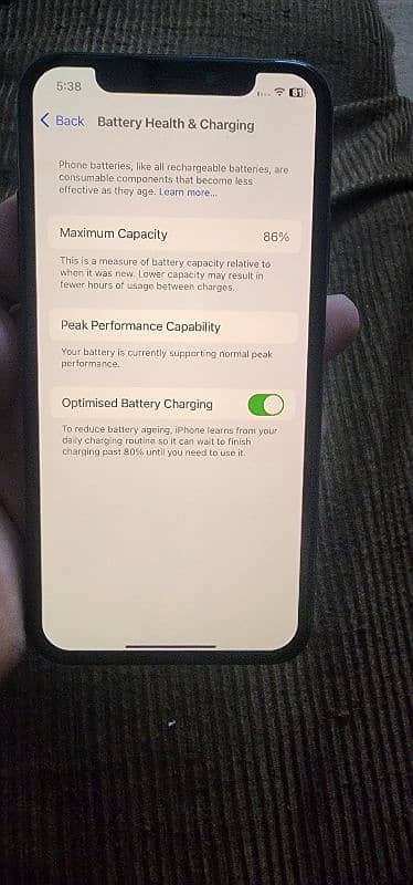 iphone XS 512gb  86 battery health urjant sell 6