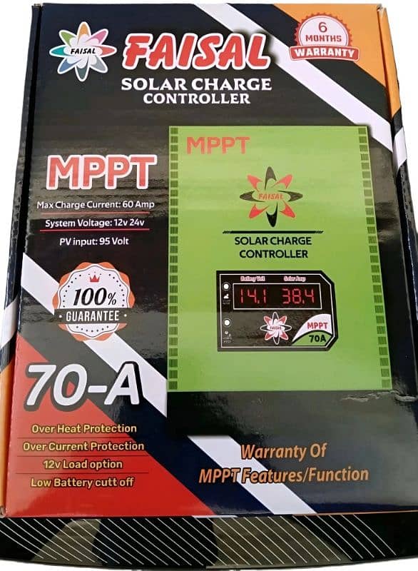 Faisal Mppt Solar Charge Controller 70 Ampere 2