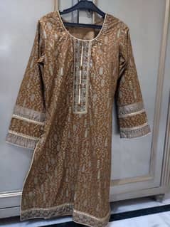 Alkaram stitched kurti 10/10 condition