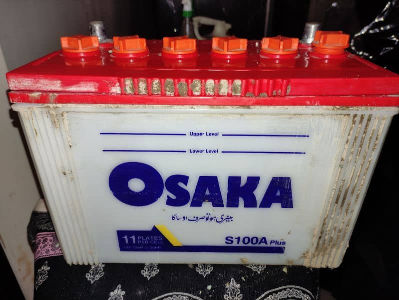 DECORA UPS & OSAKA 11 PLATES BATTERY AVAILABLE IN ALMOST NEW CONDITION 6