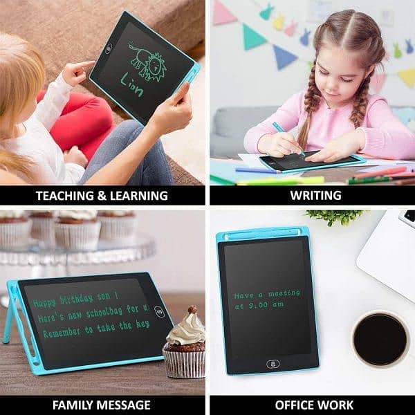 LCD Writing tablet toy for children. 4