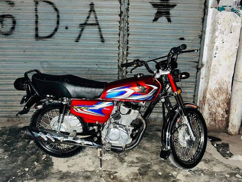 Honda 125 Model 2022 First owner  Karachi number  Demand 200000 1