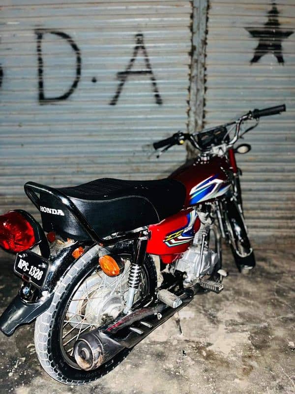 Honda 125 Model 2022 First owner  Karachi number  Demand 200000 3