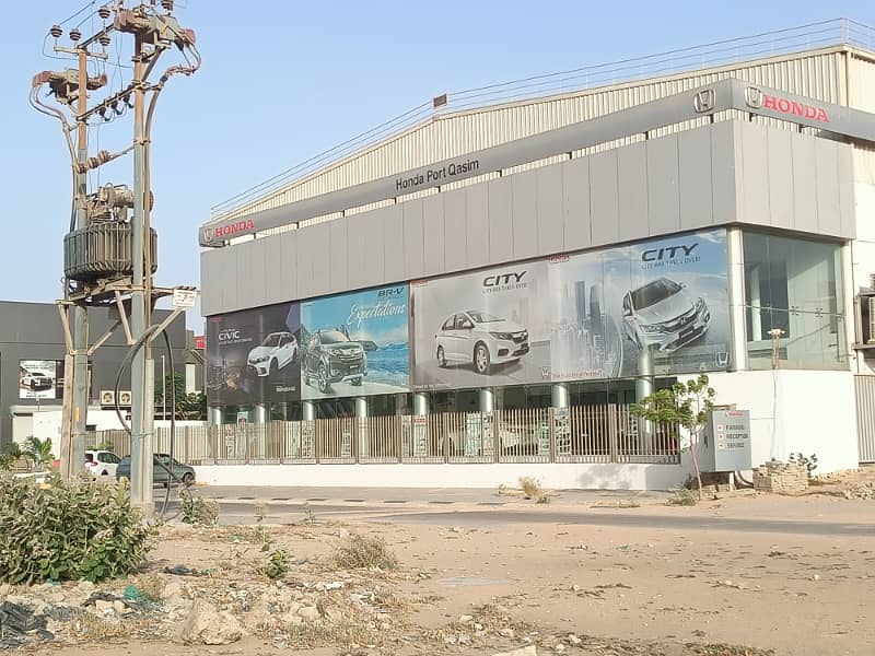 Gulshan-E-Benazir Port Qasim Authority 200 Sq Yard Plot For Sale 4