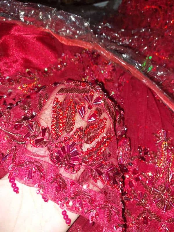 Branded Red Bridal dress / Party / Wedding / Nikah / Barat / Walima 7