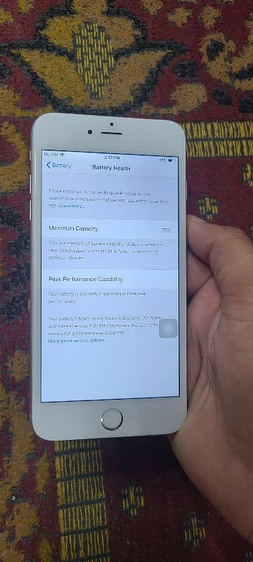 iphone 6plus pta approve 16gb home ok fingerprint not work 3