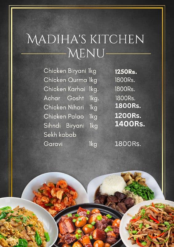 Madiha's kitchen home made food 1