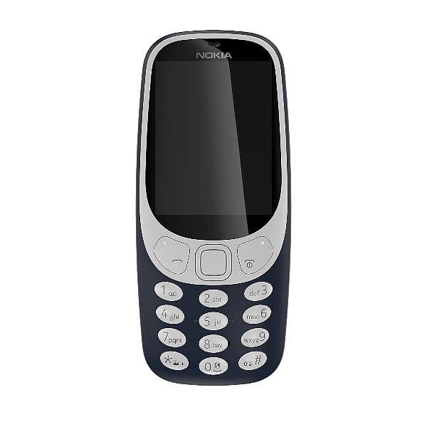 Orginal Nokia 3310 new mobile blue/white 1